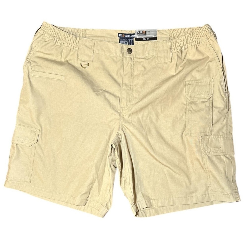 NWT 5.11 Women’s TACLITE PRO 9" RIPSTOP Shorts, Cotton Blend, Khaki, Size 20 - Picture 4 of 7